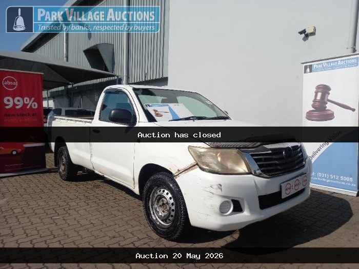 2013 TOYOTA HILUX 2.0 VVTI PU SC (ODO : 243339)