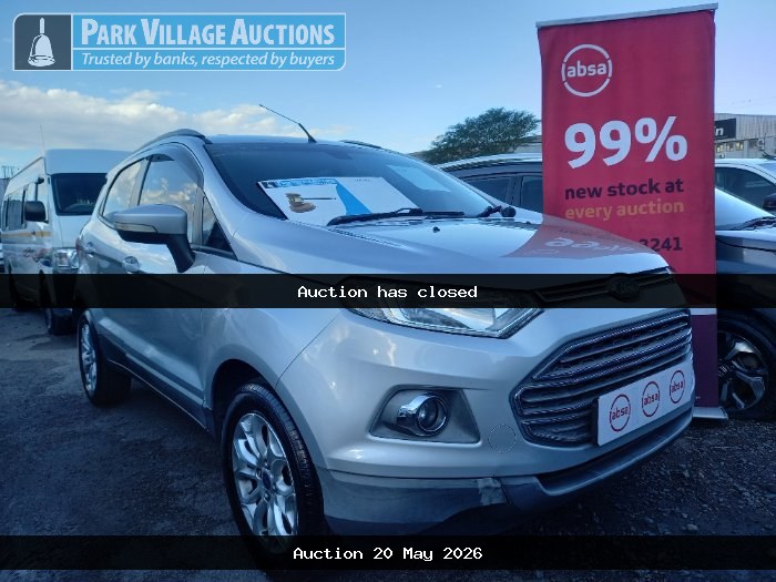 2017 FORD ECOSPORT 1.0 ECOBOOST TITANIUM (ODO : 196559)