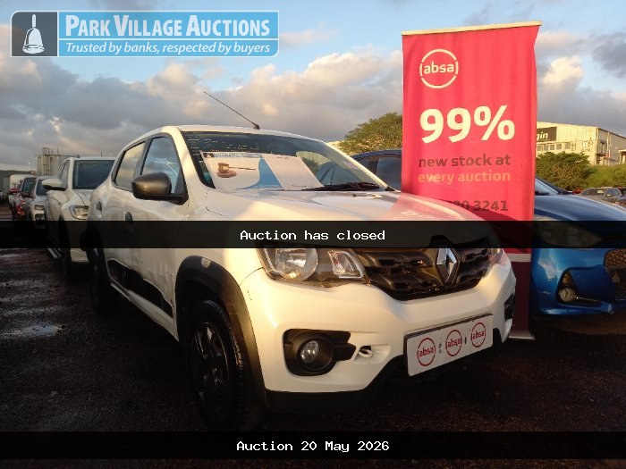 2020 RENAULT KWID 1.0 DYNAMIQUE 5DR (ODO : 136180)