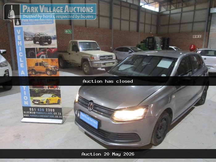 2020 VOLKSWAGEN POLO VIVO 1.4 TRENDLINE 5DR (ODO : 93342)