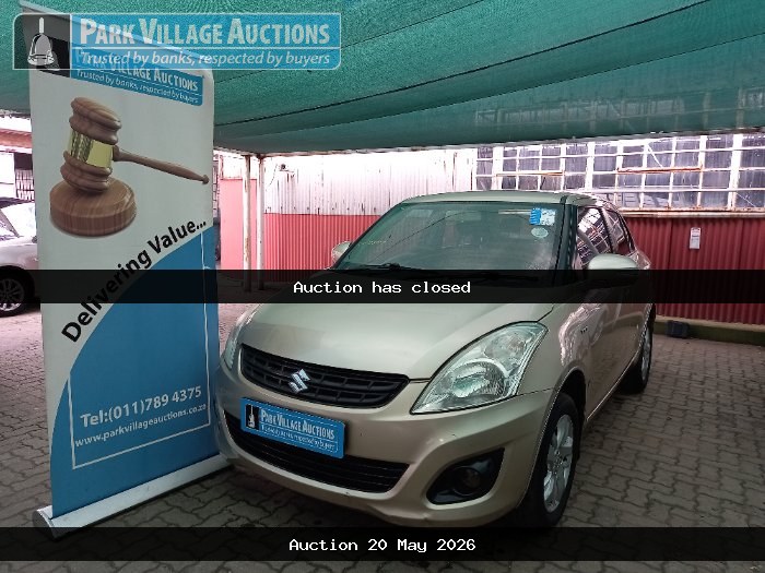 2015 SUZUKI SWIFT DZIRE (ODO : 128007)