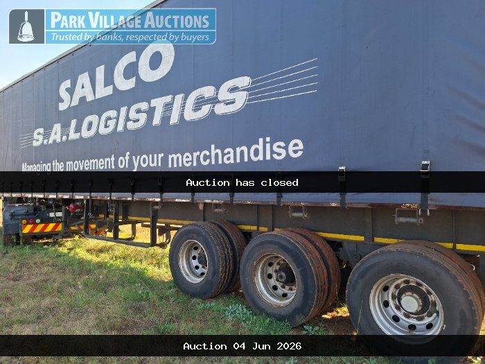 1991 HENRED FRUEHAUF CURTAIN SIDE TRAILER