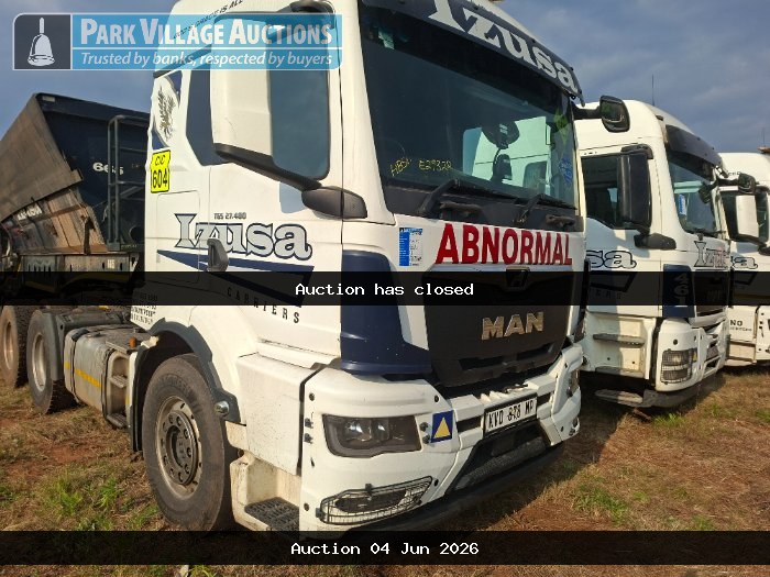 2023 MAN TGS 27.480 TRUCK TRACTOR