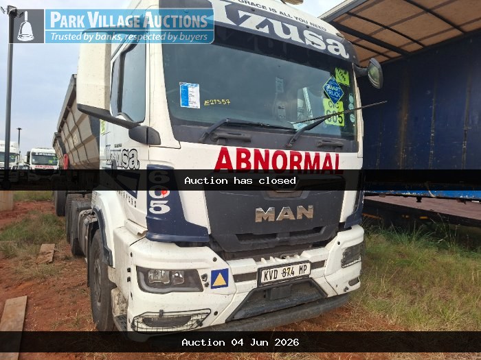 2023 MAN TGS 27.480 TRUCK TRACTOR