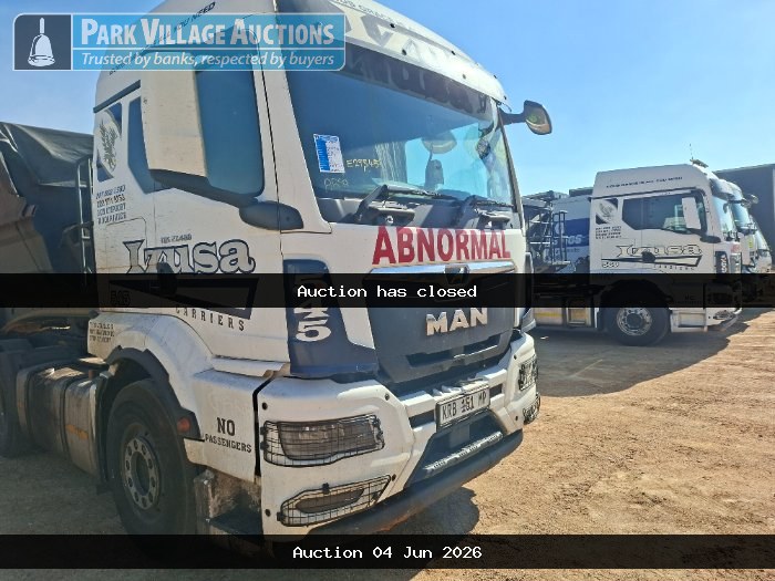 2022 MAN TGS 27.480 TRUCK TRACTOR