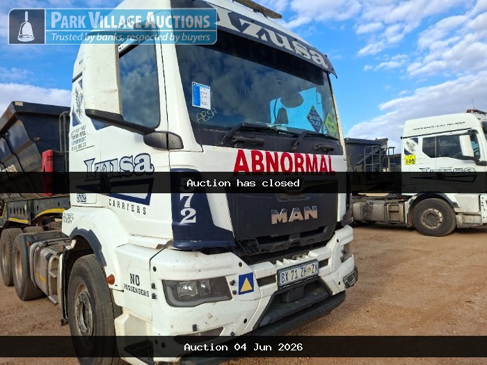 2022 MAN TGS 27.480 TRUCK TRACTOR