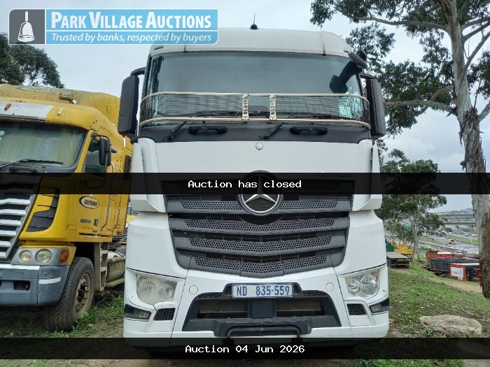 WITHDRAWN 2018 MERCEDES BENZ ACTROS 2645LS33 TRUCK TRACTOR