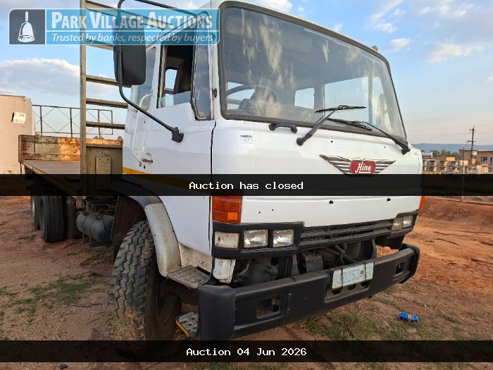 1997 TOYOTA HINO GSA45KA FLAT DECK RIGID TRUCK