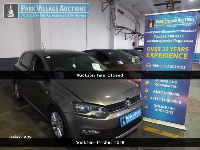 2020 VOLKSWAGEN POLO VIVO 1.4 COMFORTLINE 5DR (ODO : 196225)