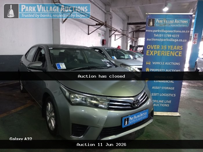 2014 TOYOTA COROLLA 1.6 PRESTIGE CVT (ODO : 261082)