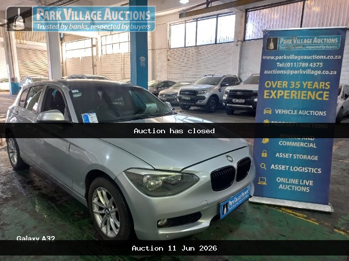 2015 BMW 116I 5DR AT F20 (ODO : 139714)