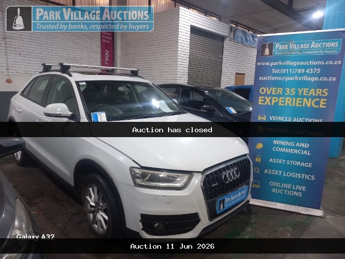 2013 AUDI Q3 2.0T FSI QUATT STRONIC 125KW (ODO : 228371)