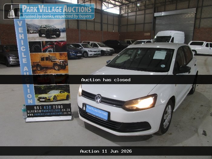 2020 VOLKSWAGEN POLO VIVO 1.4 TRENDLINE 5DR (ODO : 148023)