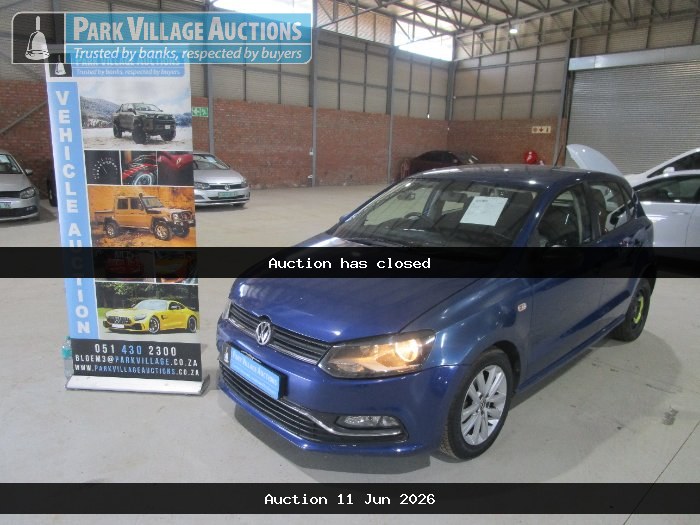 2021 VOLKSWAGEN POLO VIVO 1.4 TRENDLINE 5DR (ODO : 125696)