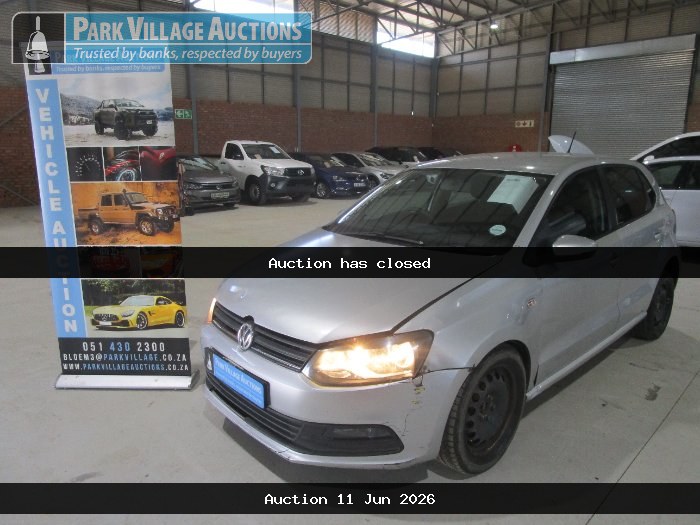 2019 VOLKSWAGEN POLO VIVO 1.4 COMFORTLINE 5DR (ODO : 244563)