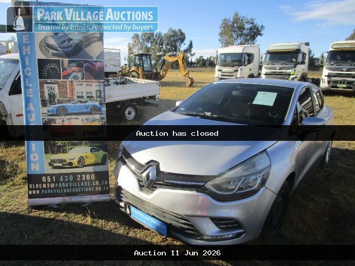 2017 RENAULT CLIO IV 900 T EXPRESSION 5DR 66KW (ODO : 117822)