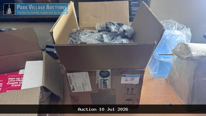 BOX OF COMPUTER CABLES