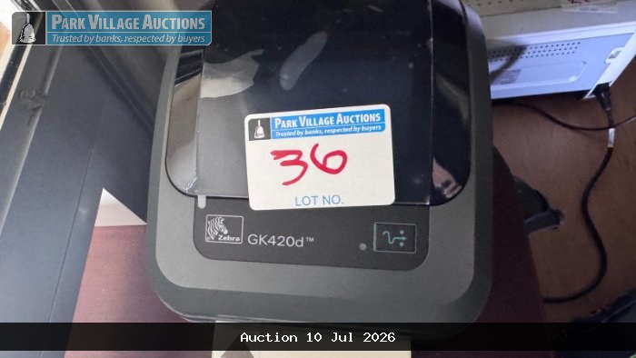ZEBRA LABLE PRINTER GK420D