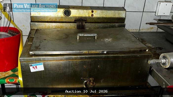 TOMBAKE STAINLESS STEEL COUNTERTOP DOUGHNUT DEEP FRYER