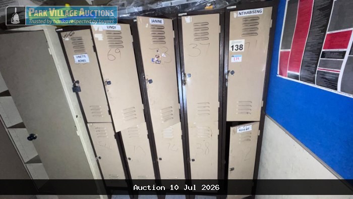 12 X LOCKERS