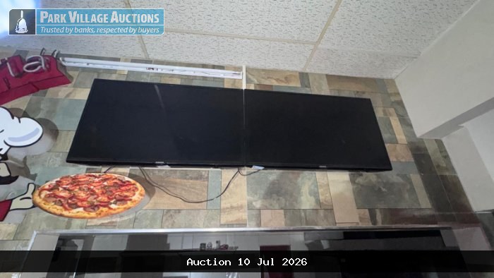 2 X SAMSUNG TVS