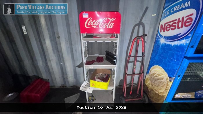 COCA COLA DISPLA RACK