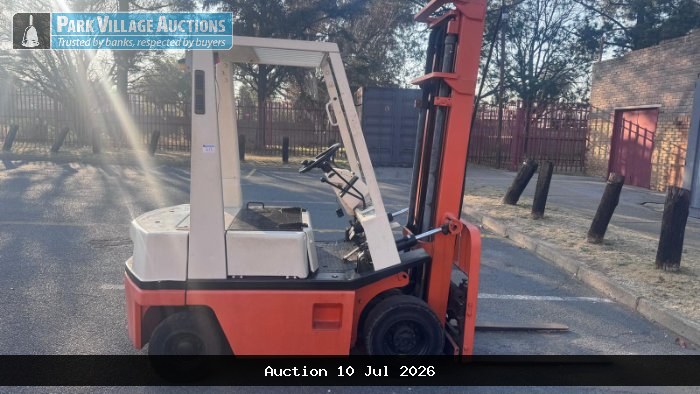 2018 NISSAN 1.8TON DIESEL OPERATED FORKLIFT