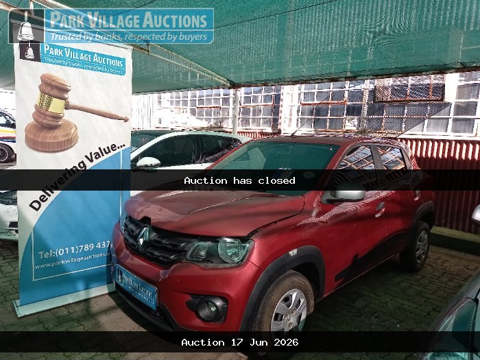 2019 RENAULT KWID 1.0 DYNAMIQUE 5DR (ODO : 117077)