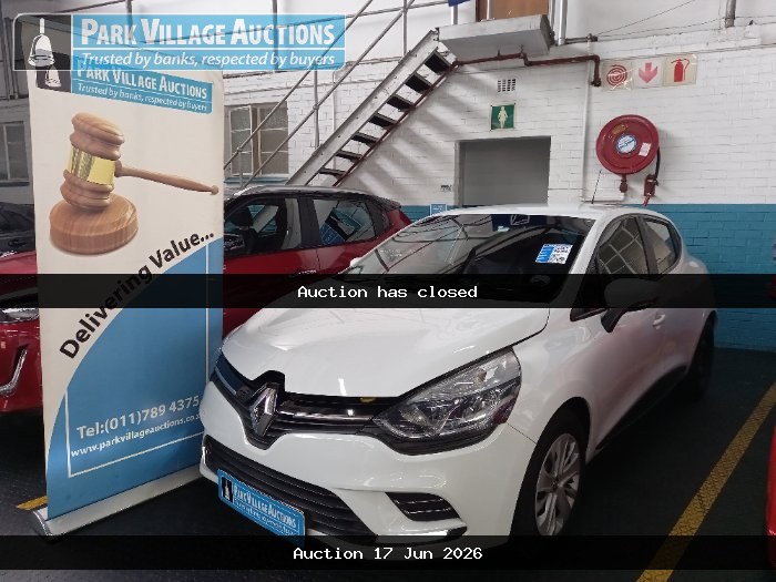 2019 RENAULT CLIO IV 900T AUTHENTIQUE 5DR 66KW (ODO : 175323)