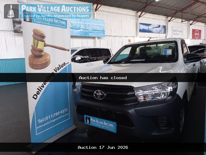 2025 TOYOTA HILUX 2.0 VVTI AC PU SC (ODO : 43460)