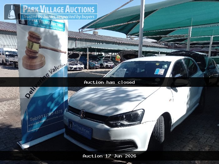 2019 VOLKSWAGEN POLO VIVO 1.6 COMFORTLINE TIP 5DR (ODO : NO READING)