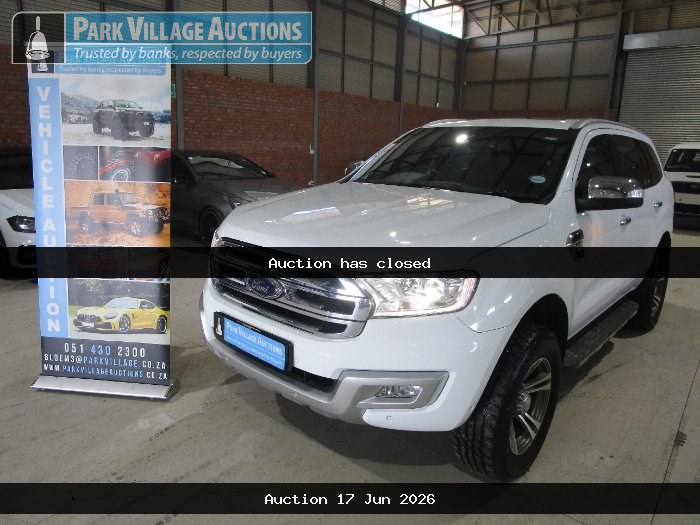2018 FORD EVEREST 3.2 TDCI LTD 4X4 AT (ODO : 175237)
