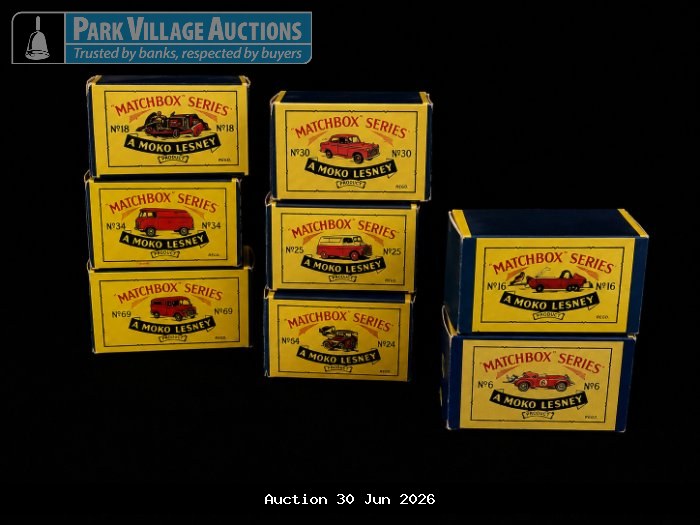 MATCHBOX SERIES MOKO LESNEY COLLECTIBLES WITH ORIGINAL BOXES