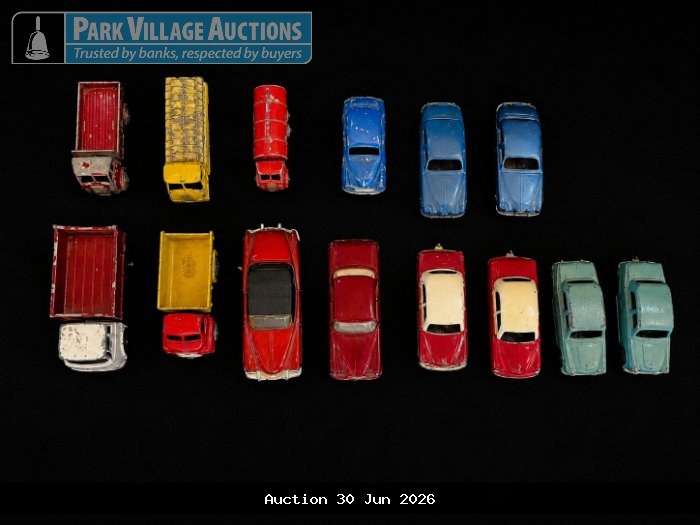 ASSORTED VINTAGE LESNEY MODEL CARS X 14