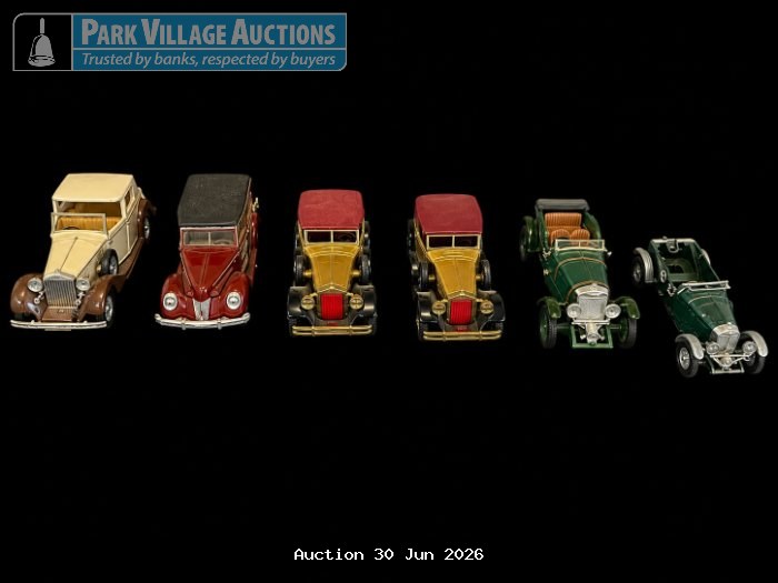 ERTL, MATCHBOX MODELS OF YESTERYEAR & SOLIDO COLLECTION OF ASSORTED VINTAGE-STYLE DIE-CAST MODEL CARS