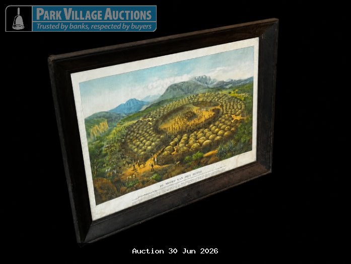 DE MOORDE VAN PIET RETIEF PAINTING