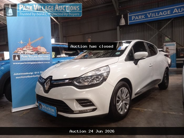 2019 RENAULT CLIO IV 900T AUTHENTIQUE 5DR 66KW (ODO : 175336)