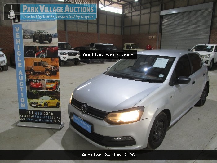 2021 VOLKSWAGEN POLO VIVO 1.4 TRENDLINE 5DR (ODO : 263439)