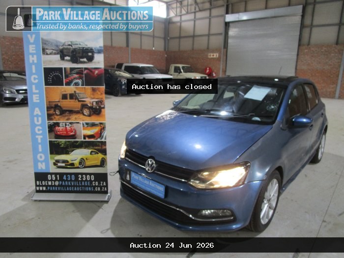 2015 VOLKSWAGEN POLO GP 1.2 TSI HIGHLINE 81KW (ODO : 258897)