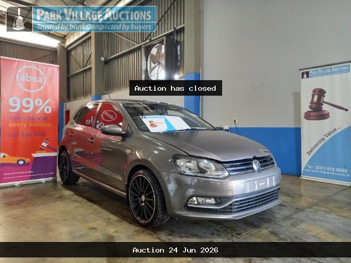 2020 VOLKSWAGEN POLO VIVO 1.4 COMFORTLINE 5DR (ODO : 120031)