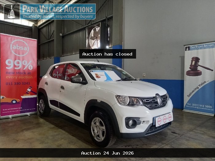2018 RENAULT KWID 1.0 DYNAMIQUE 5DR (ODO : 80652)