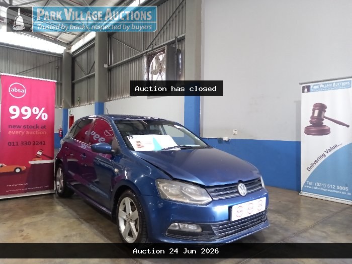 2018 VOLKSWAGEN POLO VIVO 1.6 HIGHLINE 5DR (ODO : 215125)
