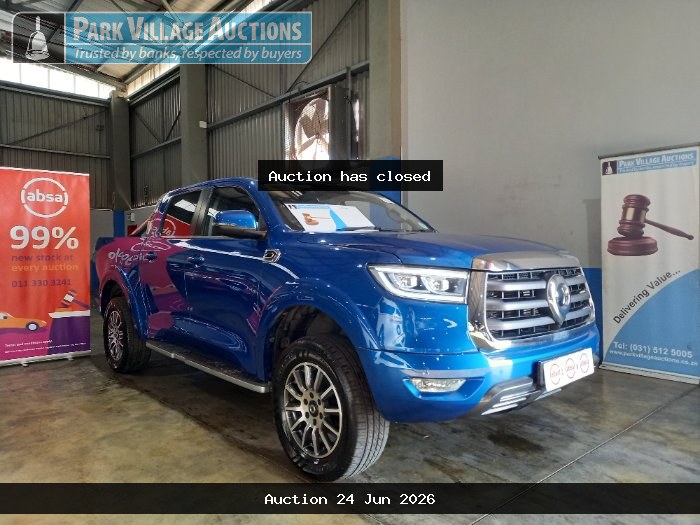 2024 GWM P-SERIES 2.0TD LSBLACK EDITION 4X4 AT DC PU (ODO : 19739)