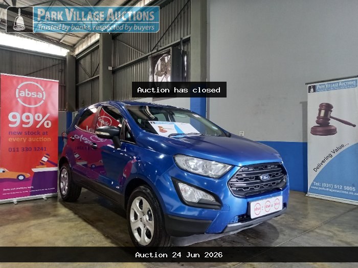 2019 FORD ECOSPORT 1.5TIVCT AMBIENTE (ODO : 84141)
