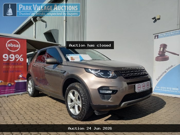 2016 LANDROVER DISCOVERY SPORT 2.2 SD4 SE (ODO : 143596)