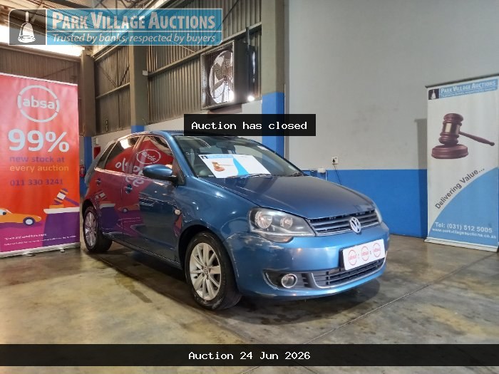 2016 VOLKSWAGEN POLO VIVO GP 1.6 COMFORTLINE 5DR (ODO : 140282)