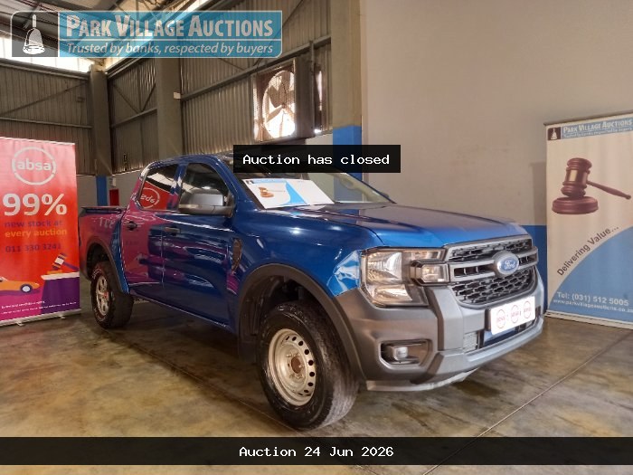 2023 FORD RANGER 2.0D DC PU (ODO : 158591)
