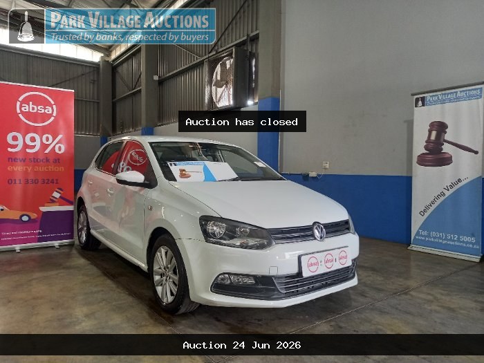 2019 VOLKSWAGEN POLO VIVO 1.4 COMFORTLINE 5DR (ODO : 37592)