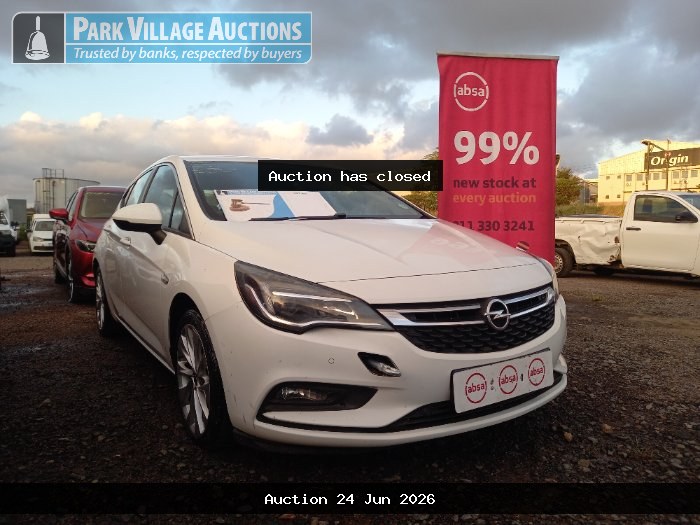 2017 OPEL ASTRA 1.4T ENJOY 5DR (ODO : 163275)