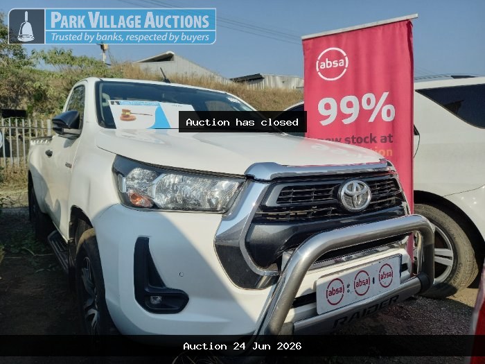 2021 TOYOTA HILUX 2.4 GD-6 RB RAIDER PU SC (ODO : 192097)